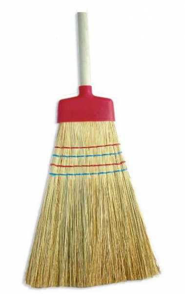  - Balais Sorgho type paille de riz emmanch�s 100cm