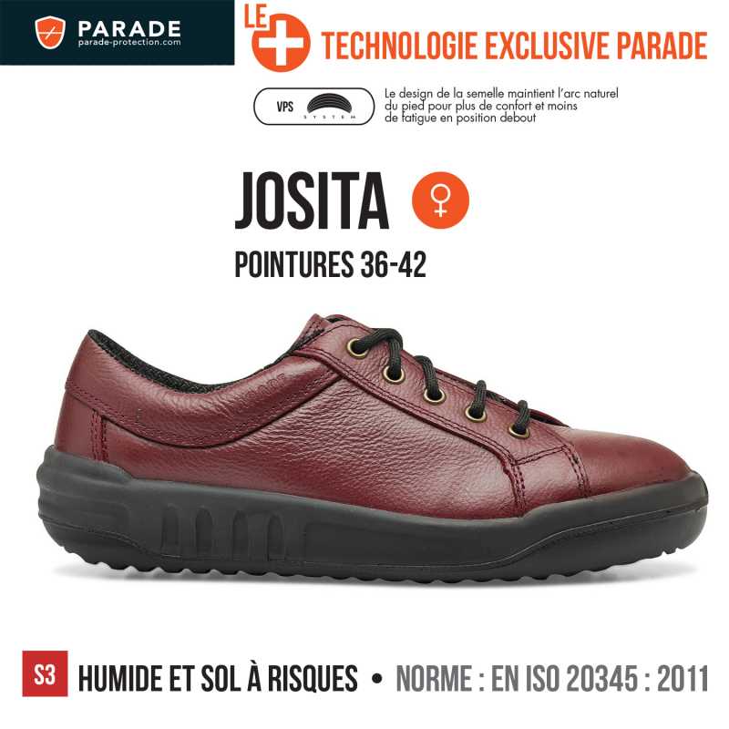 Voir la fiche produit Chaussure de scurit Parade Josita 7816 S3 SRC - PARADE TM