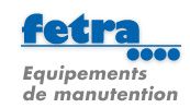 Voir la fiche produit Rouleurs charges lourdes capacit 2.5 tonnes Fetra 6943 - FETRA