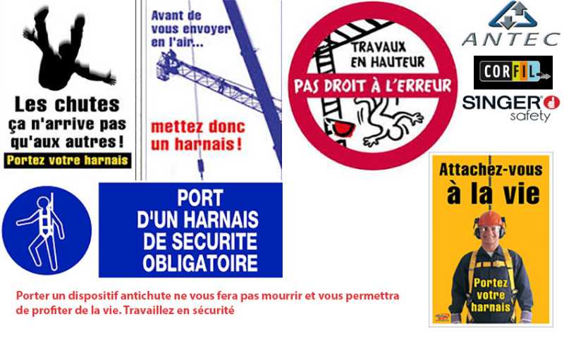 Harnais de sécurité confort 2 points boucles automatiques CORFIL