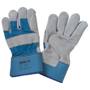 Gants de manutention et protection en croute de cuir 501SGRSVJ