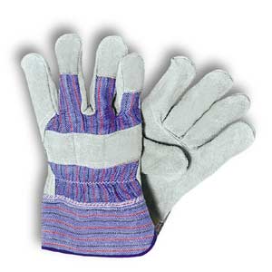 Voir la fiche produit Gants docker Paume cuir crote bovin 501 ORD - SINGER FRRES 2