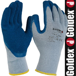 Gants manutention lourde E.P.I Singer latex crêpé vert T 9 - TAC1025V