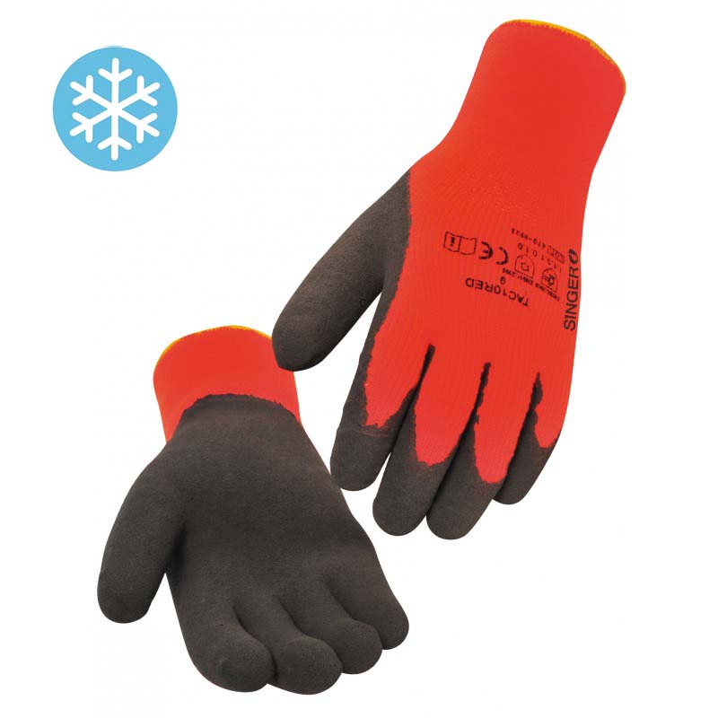 Dépolie Étanche Gants-Allonger Gants en Caoutchouc-Gants de Nettoyage D' étang, 70cm Doublure Floquante Poignets