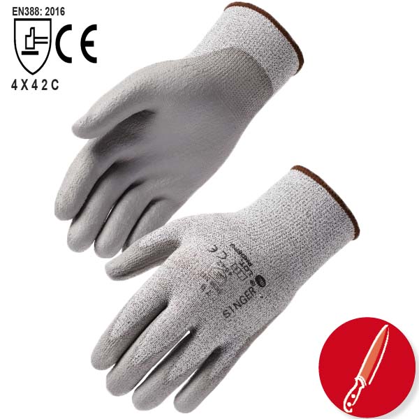 Gants de protection chimique STURDY LATEX COFRA Taille 9