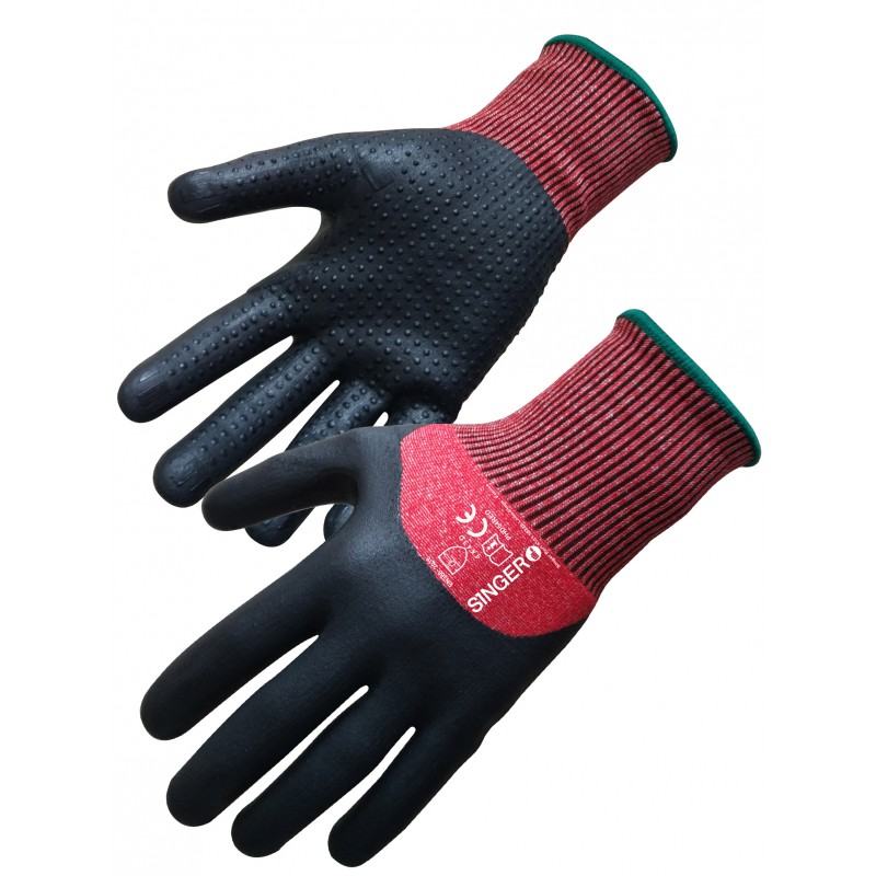 Gants anti chaleur 700BM15T avec manchette de protection (chaleur