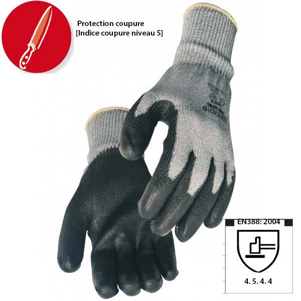 Gants de protection latex JUBA 254 - Protecnord, gants de manutention