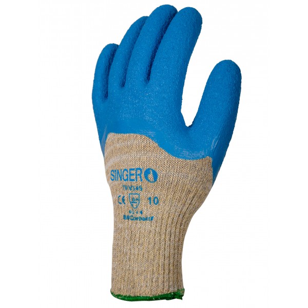 Gants protection anti chaleur kevlar doublé coton avec manchette 350° LEBON