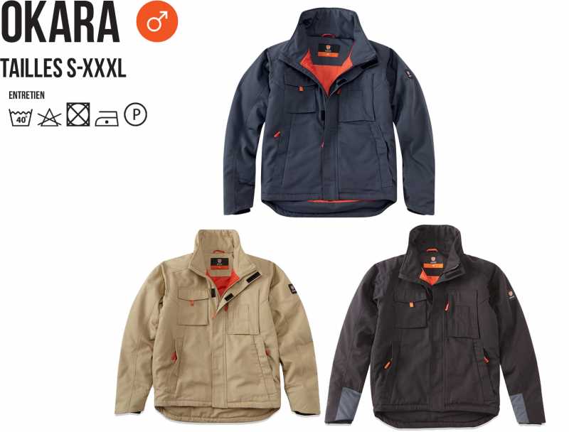 Voir la fiche produit Blouson de travail chaud OKARA - PARADE TM