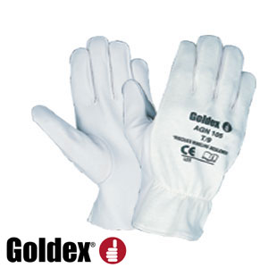 Voir la fiche produit Gants de manutention AGN105 cuir pleine fleur d'agneau dos coton interlock cru - SINGER FRRES 2