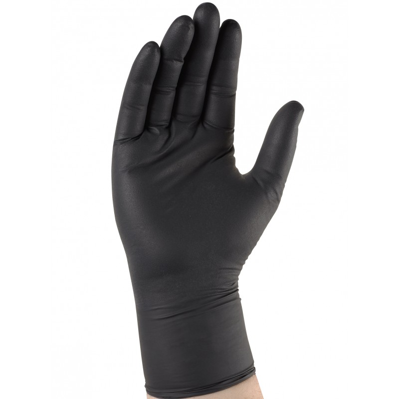 Voir la fiche produit Gant nitrile noir  usage unique - SINGER FRRES 2