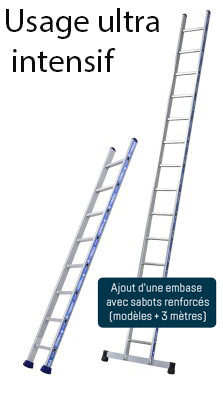 Voir la fiche produit Platinium chelle simple alu travail intensif - TUBESCA