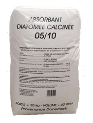 Voir la fiche produit Absorbant minral CALSISOLS Terre de diatome calcine