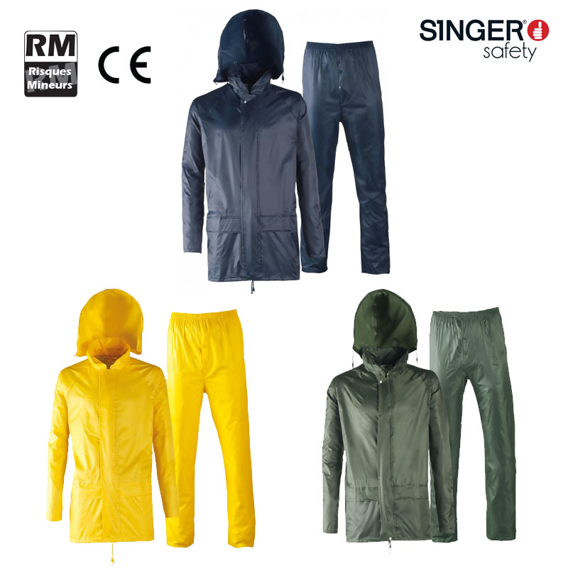 Voir la fiche produit Ensemble complet de pluie en PVC Armor - SINGER FRRES 2