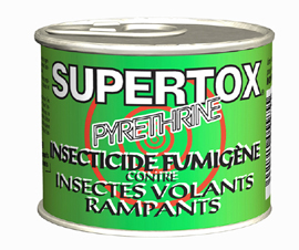 Voir la fiche produit Insecticide fumigne Supertox U2 - U2