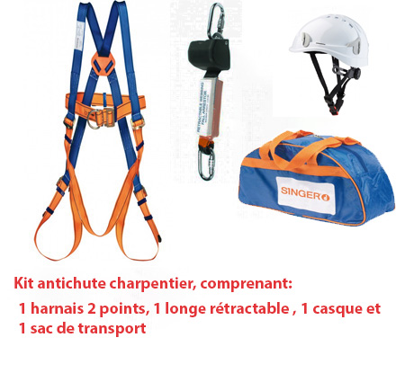 Voir la fiche produit Kits antichute Charpente - SINGER FRRES 2