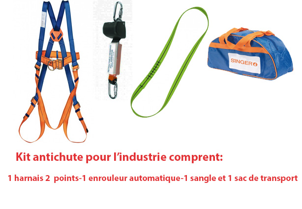 Voir la fiche produit Kits antichute pour l'industrie - SINGER FRRES 2