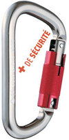Voir la fiche produit Mousqueton antichute aluminium triple verrouillage automatique - CORFIL