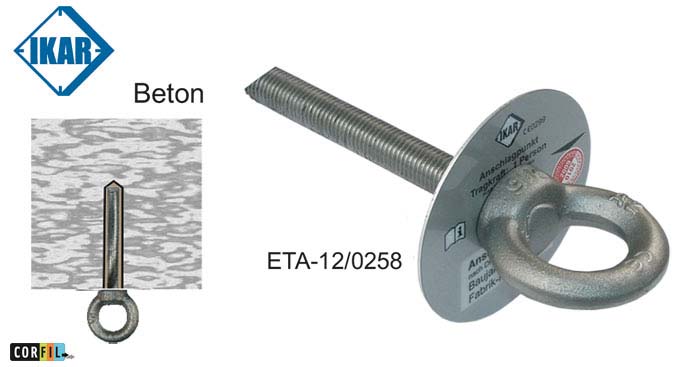 Voir la fiche produit Ancrage AP-Fix M16 pour bton - CORFIL