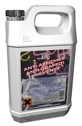 Voir la fiche produit Anti graffiti - Anti affiches prventif - KING