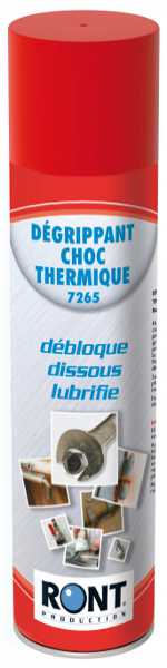 Dégrippant ultra performant à choc thermique