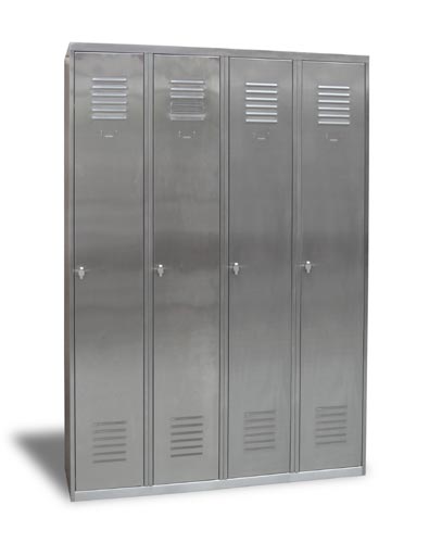 Voir la fiche produit Vestiaires monoblocs Inox industrie propre - CARAY COLLECTIVITES