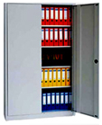 Voir la fiche produit Armoires de bureau 800-1000-1200 mm - 2 portes - gamme conomique - LITRA