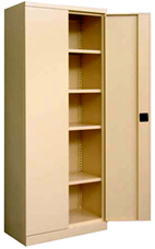 Voir la fiche produit Armoires de bureau 800-1000-1200 mm - 2 portes - gamme standard - LITRA