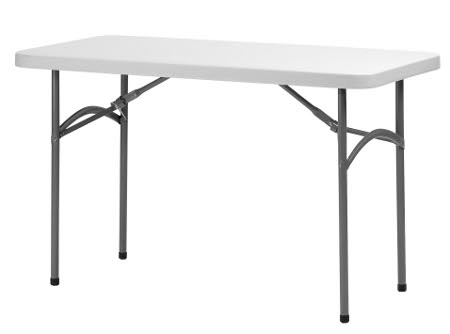 Voir la fiche produit Tables pliantes - Structure acier plateau polythylne - ZOWN