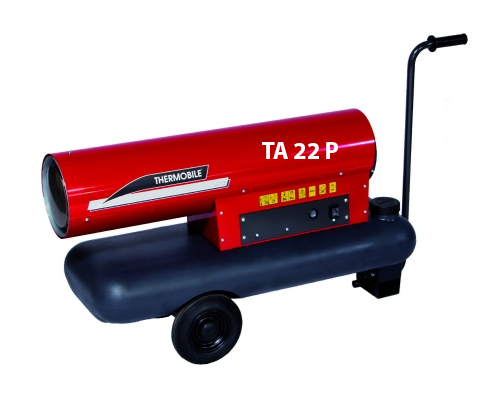 Voir la fiche produit Chauffages air pulsé mobiles à combustion directe au fuel TA 22 P - THERMOBILE