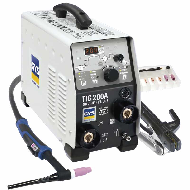 Voir la fiche produit Poste  souder TIG 200 DC HF FV - GYS