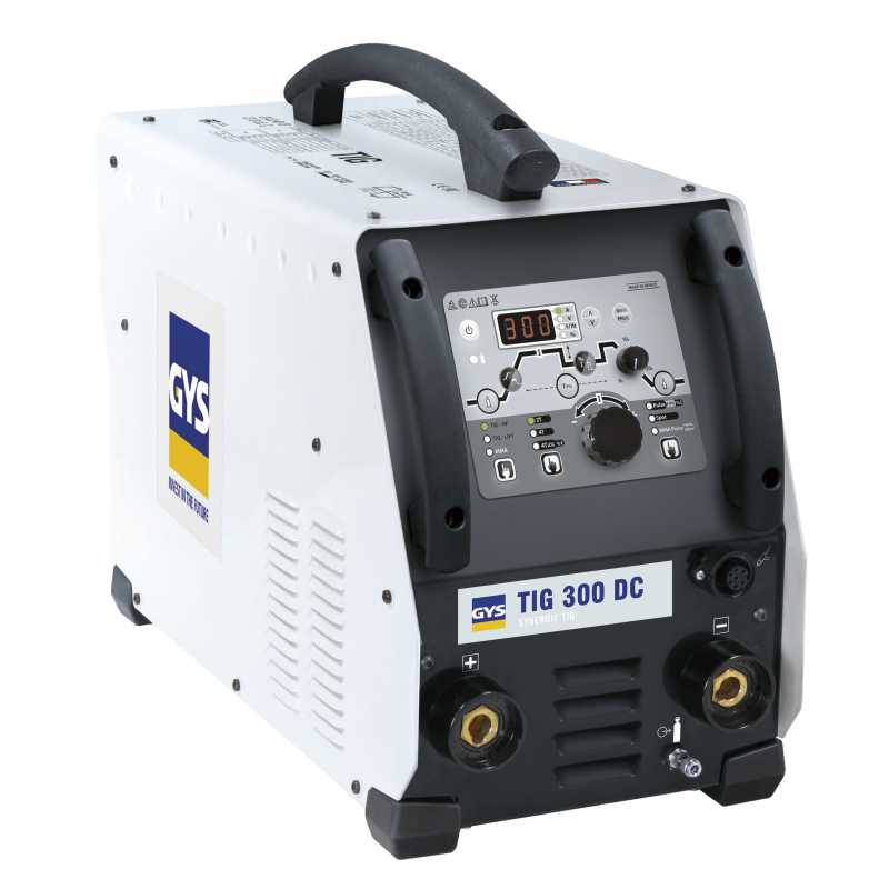 Voir la fiche produit Poste a souder Gys TIG 300 DC HF - Sans accessoires - GYS