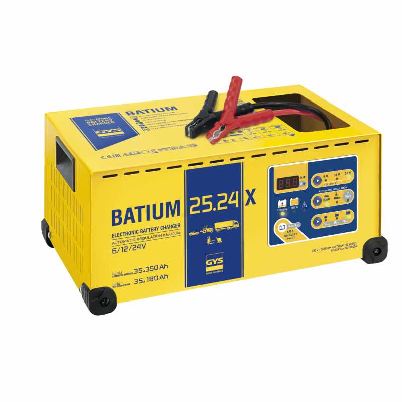 Voir la fiche produit Chargeur batteries automatique  micro - processeur BATIUM 25-24 x - GYS