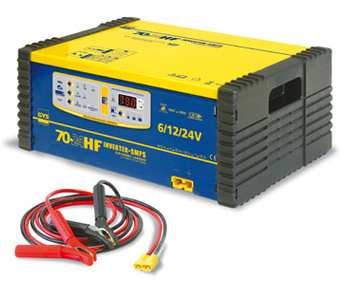 Voir la fiche produit Chargeur batteries 6, 12 et 24 V  Inverter  70-24 HF - GYS