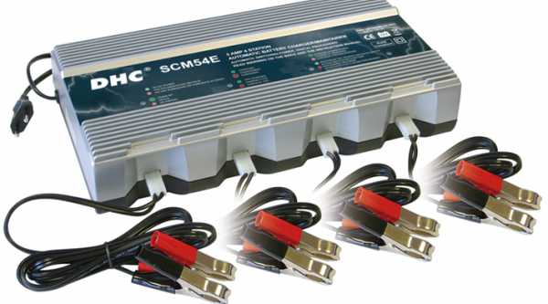 Voir la fiche produit Chargeur batteries multipostes 12 Volts Station multi-charge DHC54E - GYS