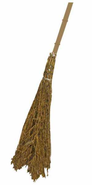 Balai de voirie en bambou naturel