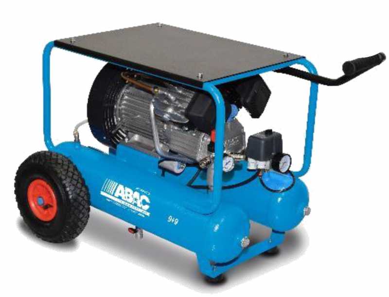 Voir la fiche produit Compresseur Abac Pro Bi cylindre V30 / 9+9 CM3 - ABAC