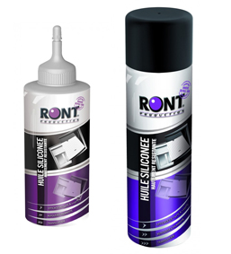 Spray graisse silicone d'étanchéité 520ml Ront