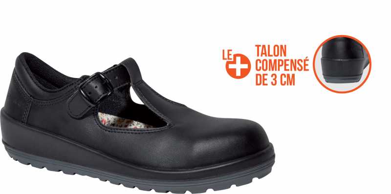 Voir la fiche produit Chaussure de scurit femme Batina 9794 Noire S1P - PARADE TM