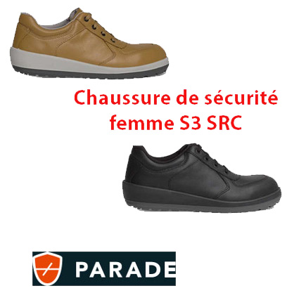 Chaussure de sécurité femme Brava S3 SRC