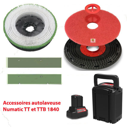 Voir la fiche produit Accessoires autolaveuse Numatic TTet TTB 1840 NX - NUMATIC