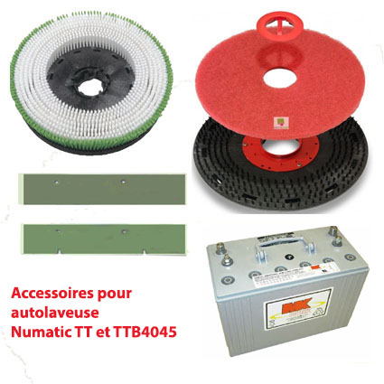 Voir la fiche produit Accessoires autolaveuse Numatic TTG et TGB 4045 - NUMATIC