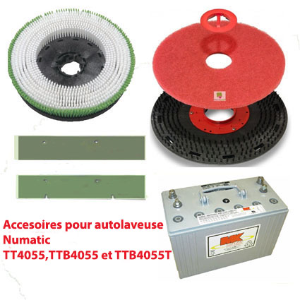 Voir la fiche produit Accessoires autolaveuse Numatic TT et TTB 4055 - NUMATIC