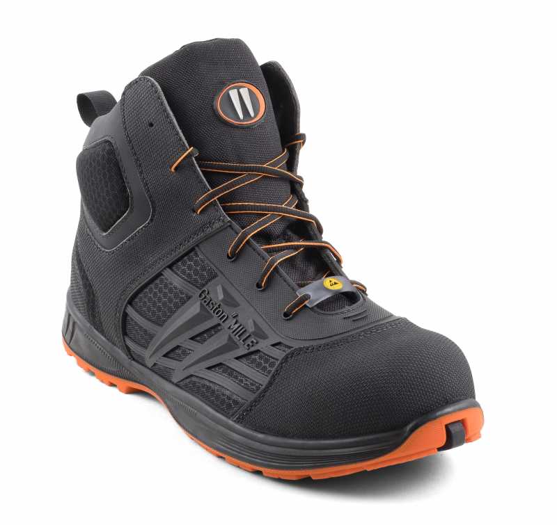Voir la fiche produit Chaussure de scurit haute homme Neptune S3 SRC ESD - GASTON MILLE