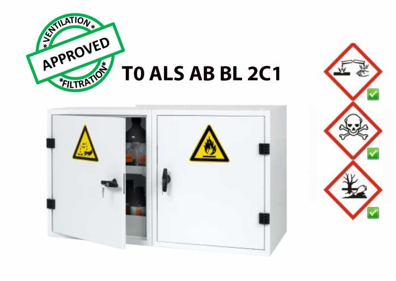 Voir la fiche produit Armoire de sret Multi produits Modulor T0 ALS ALS AB BL 2C1 - CYLTEC