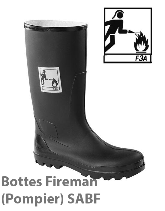 Voir la fiche produit Botte de scurit caoutchouc Fireman SABF - ETCHE