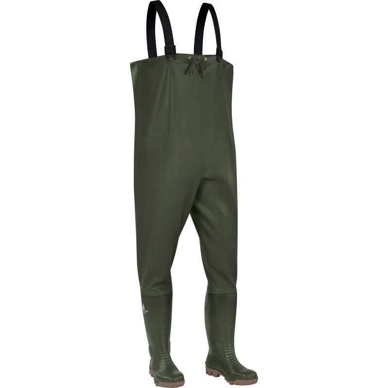 Salopette et bottes intégrées waders