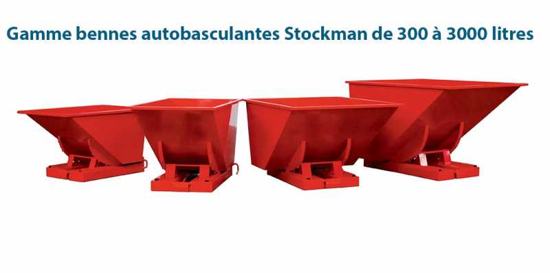 Voir la fiche produit Benne Auto basculante peinte SBA Stockman - STOCKMAN