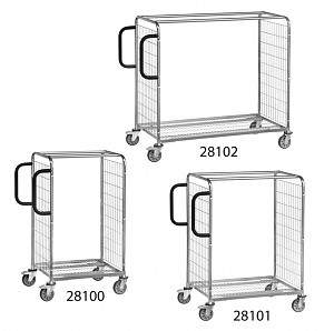 Voir la fiche produit Chariot prparateur de commandes 4 plateaux 28100-28101-28102 - FETRA