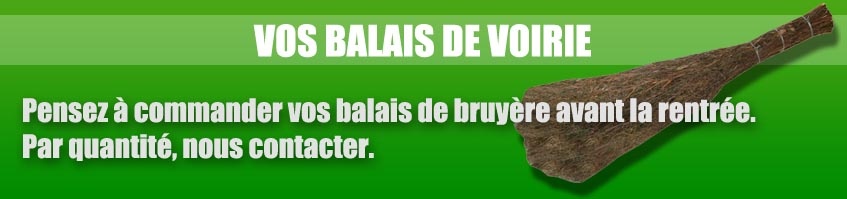 Vos balais de voirie